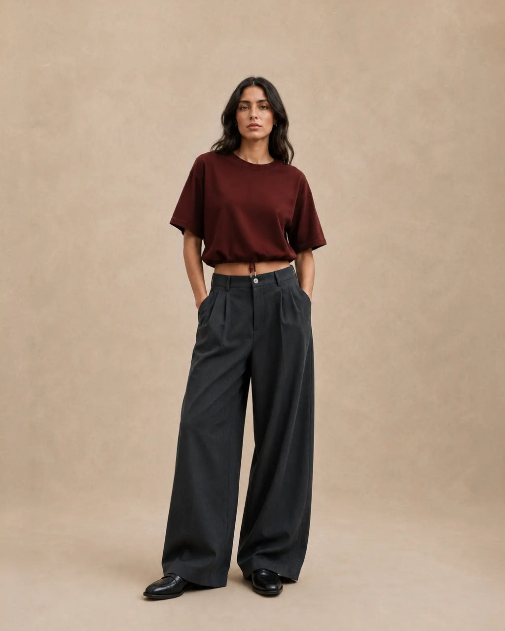 Womens' CIY Shirt - MAHAGONY BROWN