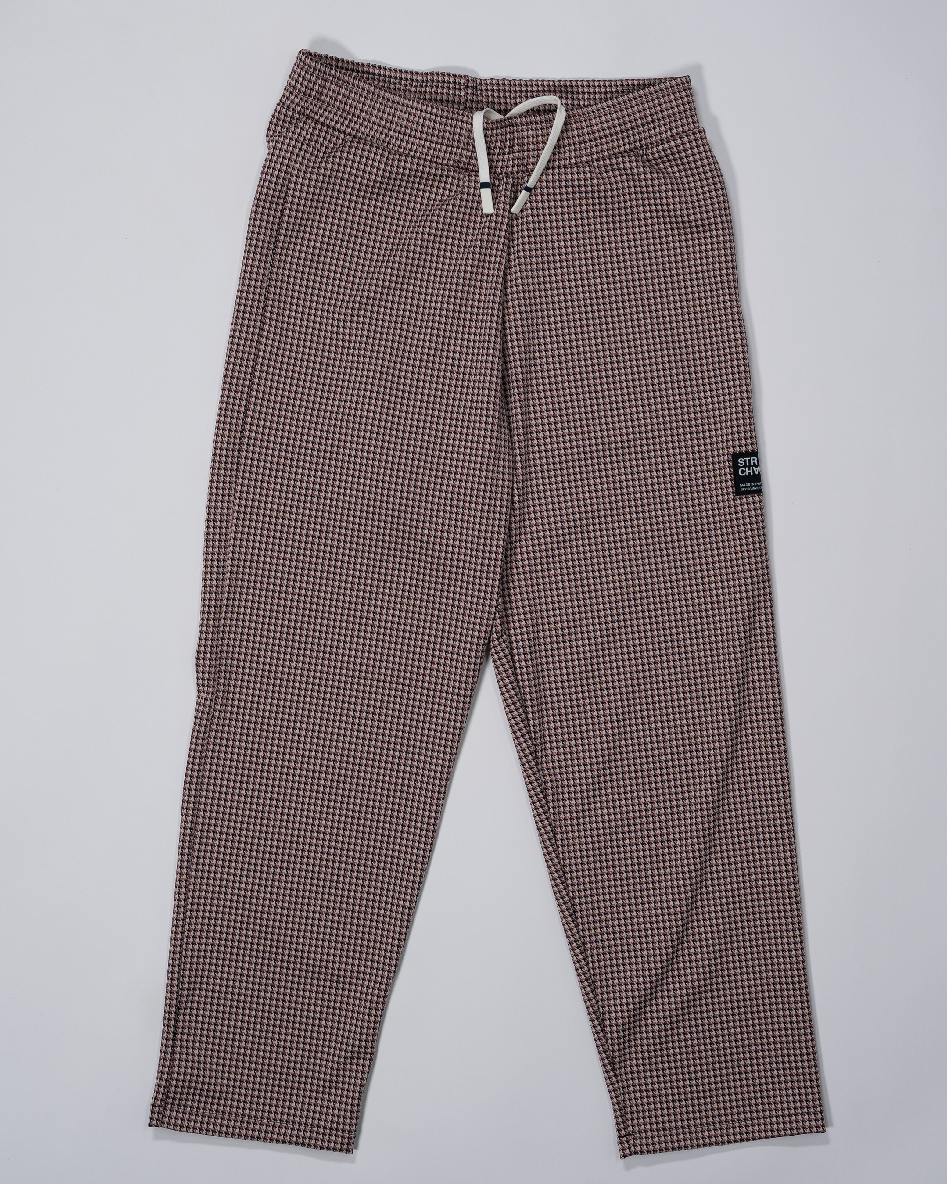 Rose-patterned Pants